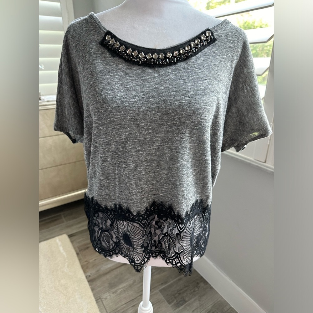 Légende by Angel Top, Made in France, size M but refer to measurements